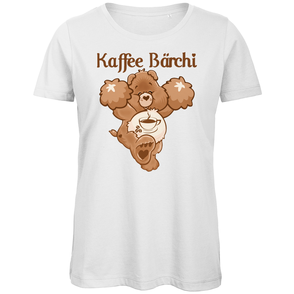 Kaffee Bärchi - Glücksbärchi - Damen Premium Bio T-Shirt