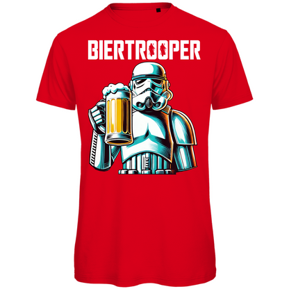 Biertrooper - Star Wars Stormtrooper - Herren Premium Bio T-Shirt Red