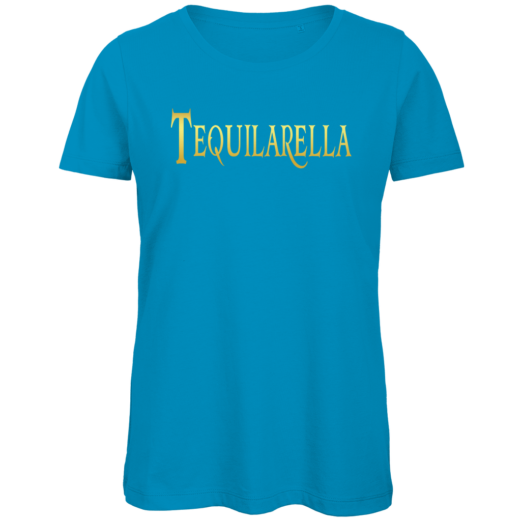 Tequilarella - Prinzessin Gold - Damen Premium Bio T-Shirt Atoll