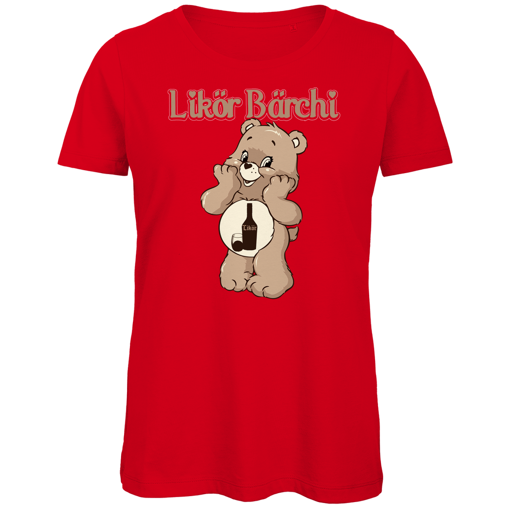 Likör Bärchi - Glücksbärchi - Damen Premium Bio T-Shirt Red