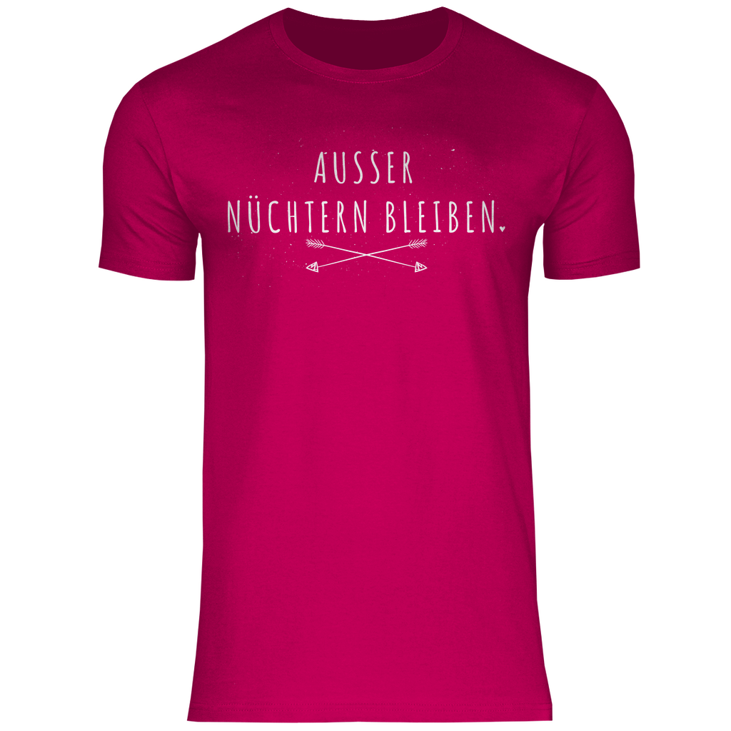 Ausser nüchtern bleiben - Herren Shirt