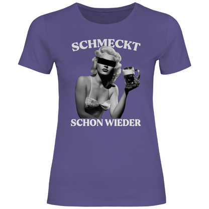 Schmeckt schon wieder - Damenshirt Millennial Lilac