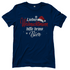 Lieber Weihnachtsmann Partnerlook - bitte bring Bier - Damenshirt Navy