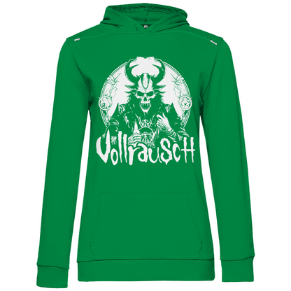 Vollrausch Slipknot - Damen Hoodie Kelly Green