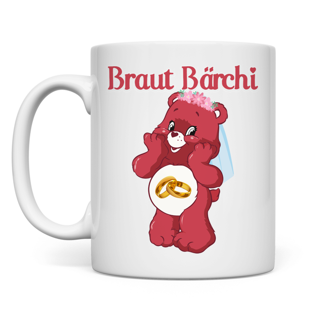 Braut Bärchi - Glücksbärchi - Tasse