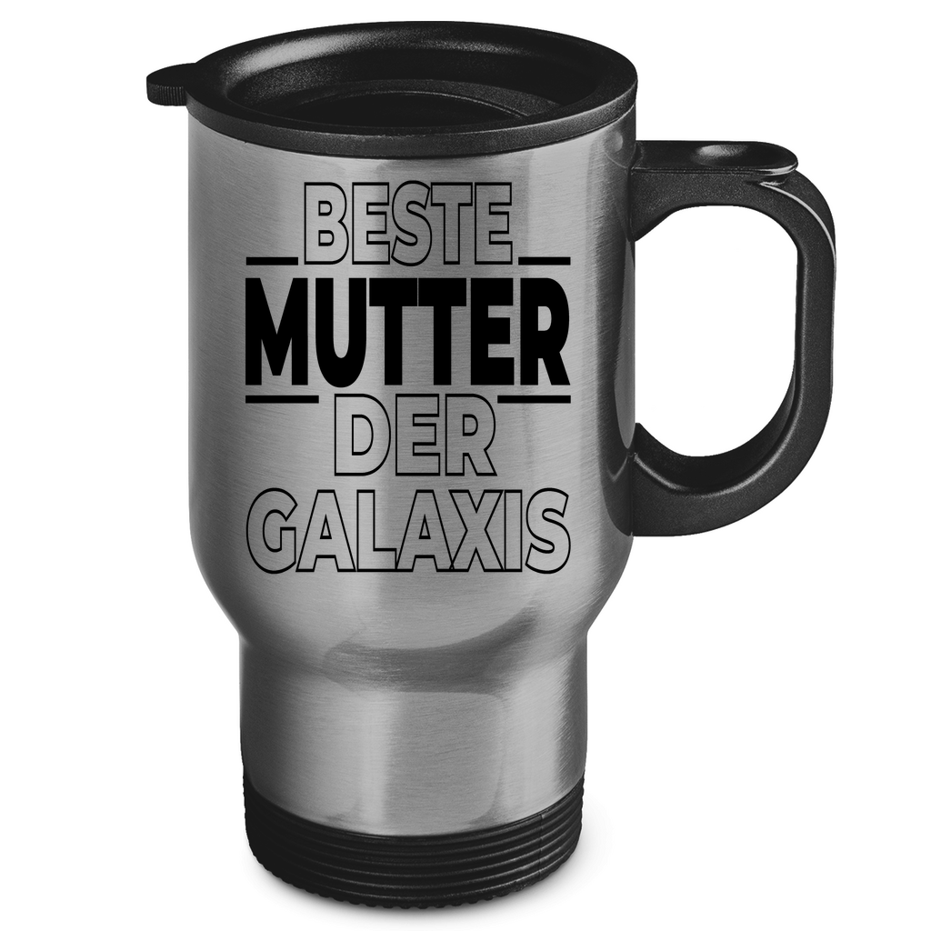 Beste Mutter der Galaxis - Edelstahl-Thermobecher Silver One size