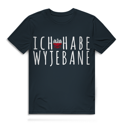 Wyjebane Shirt Männer – Lustiges Polska T-Shirt mit Spruch und polnischem Adler