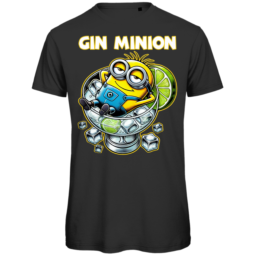 Gin Minion - Herren Premium Bio T-Shirt