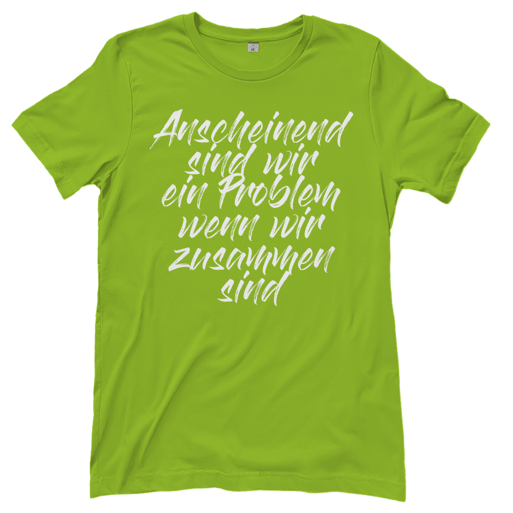 Ich bin die Laute Gruppendesigns - Zusammen sind - Damenshirt