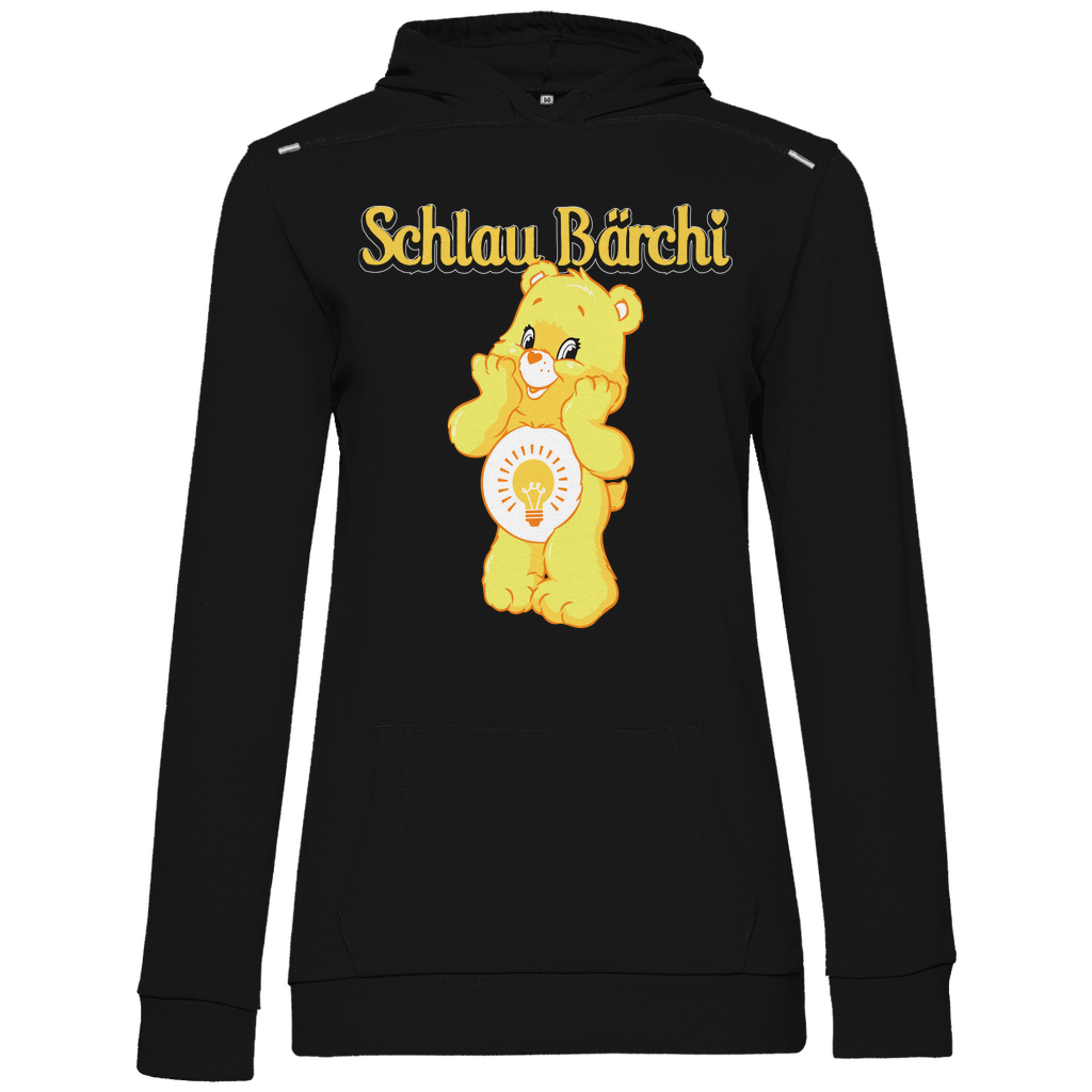 Schlau Bärchi - Glücksbärchi - Damen Hoodie Black