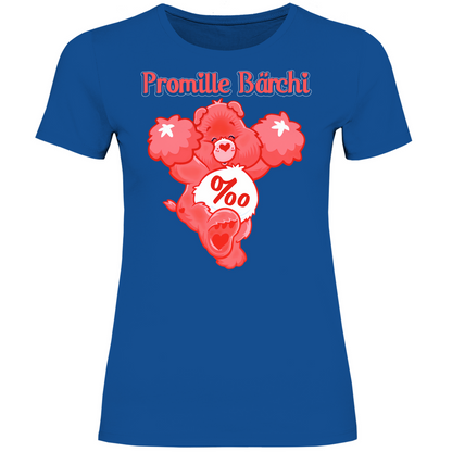 Promille Bärchi - Glücksbärchi - Damenshirt