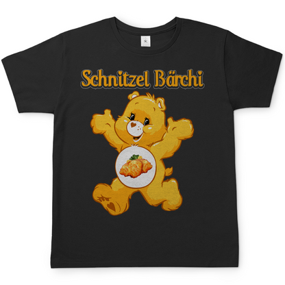 Schnitzel Bärchi - Glücksbärchi - Herren Shirt Black