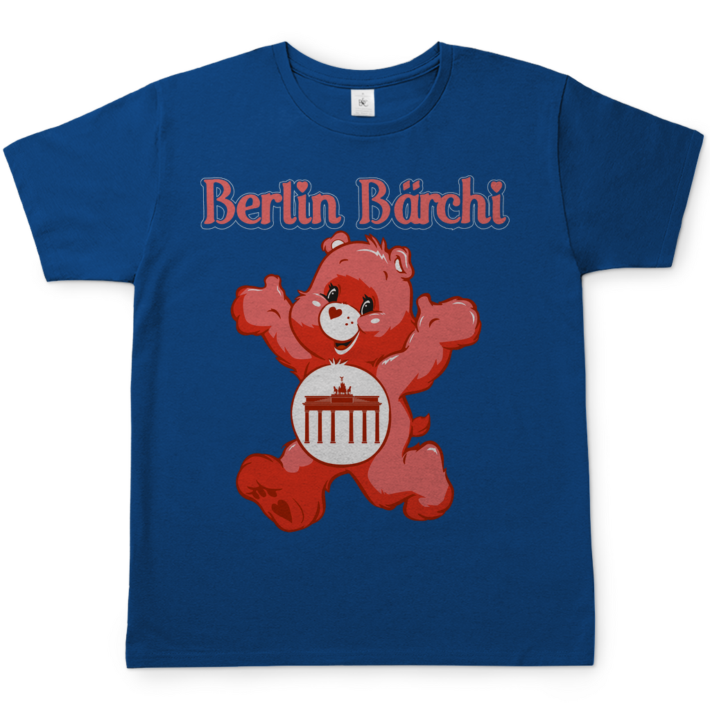 Berlin Bärchi - Glücksbärchi - Herren Shirt Royal Blue