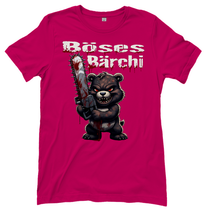 Böses Bärchi Kettensäge Damen T-Shirt