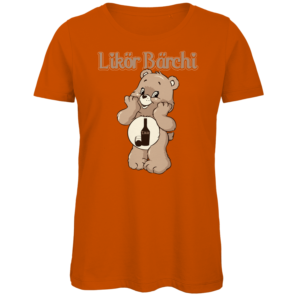 Likör Bärchi - Glücksbärchi - Damen Premium Bio T-Shirt Urban Orange
