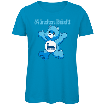 München Bärchi - Glücksbärchi - Damen Premium Bio T-Shirt Atoll