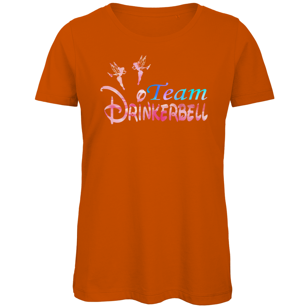 Team Drinkerbell - Damen Premium Bio T-Shirt Urban Orange