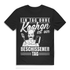 Herren T-Shirt Ein Tag ohne Kochen ist ein schlechter Tag Koch Shirt Black