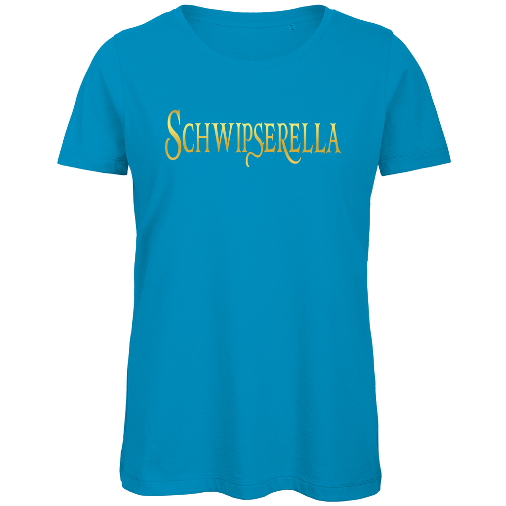 Schwipserella - Prinzessin Gold - Damen Premium Bio T-Shirt