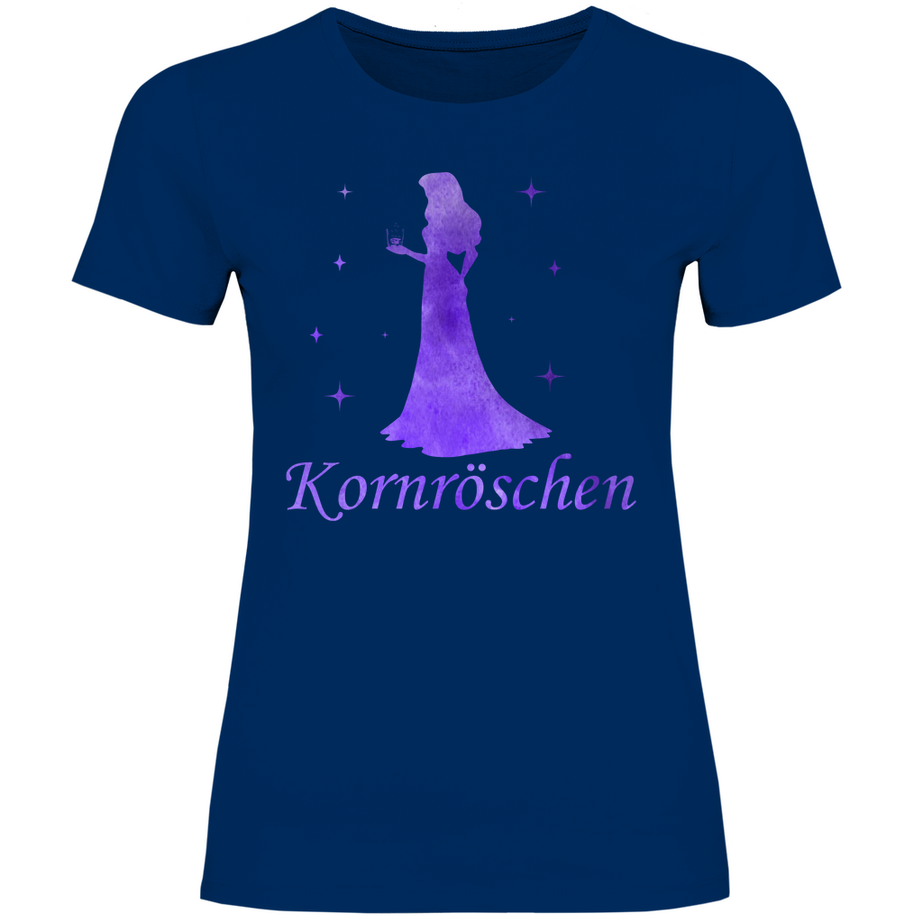Kornröschen - Prinzessin Aquarell - Damenshirt