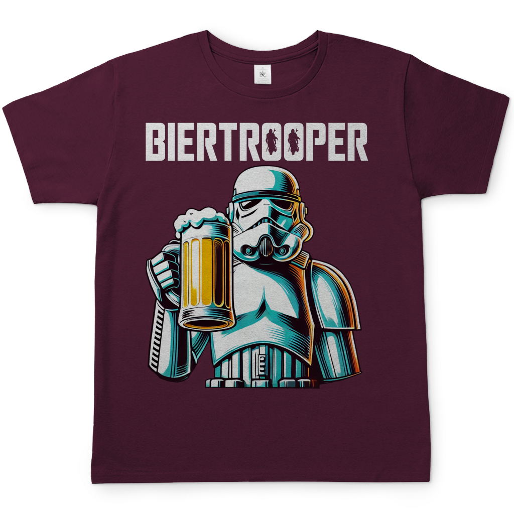 Biertrooper - Star Wars Stormtrooper - Herren Shirt Burgundy