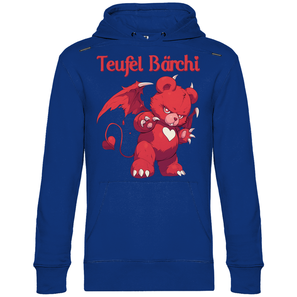 Teufel Bärchi - Glücksbärchi - Unisex Hoodie Royal