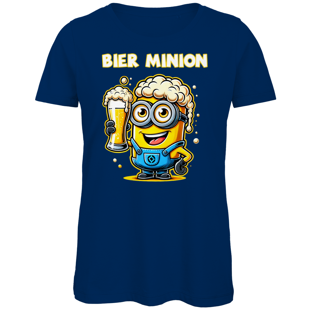 Bier Minion - Damen Premium Bio T-Shirt