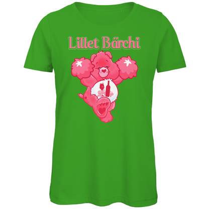 Lillet Bärchi - Glücksbärchi - Damen Premium Bio T-Shirt Real Green