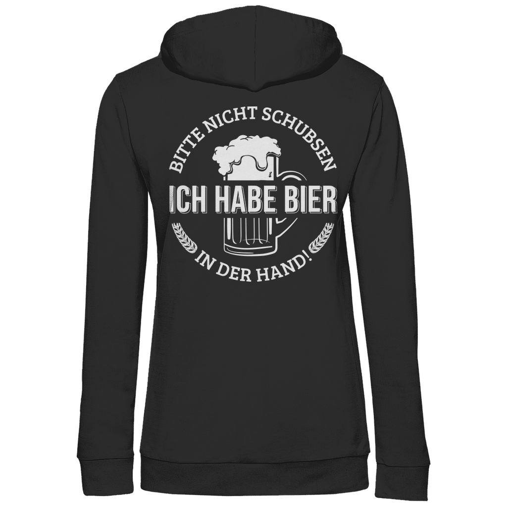 Bitte nicht schubsen - Damen Hoodie