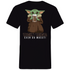 Dein Bier exen du musst Baby Yoda - Herren V-Neck Shirt Black