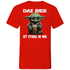 Das Bier ist stark in mir - Baby Yoda Grogu - Herren V-Neck Shirt Red