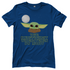 Der Knuffigkeit widerstehen du musst - Baby Yoda Grogu - Damenshirt Royal Blue