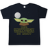 Der Knuffigkeit widerstehen du musst - Baby Yoda Grogu - Herren Shirt Navy