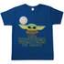 Der Knuffigkeit widerstehen du musst - Baby Yoda Grogu - Herren Shirt Royal Blue