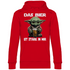 Das Bier ist stark in mir - Baby Yoda Grogu - Unisex Hoodie Red
