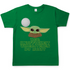 Der Knuffigkeit widerstehen du musst - Baby Yoda Grogu - Herren Shirt Kelly Green