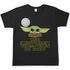 Der Knuffigkeit widerstehen du musst - Baby Yoda Grogu - Herren Shirt Black