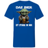 Das Bier ist stark in mir - Baby Yoda Grogu - Herren V-Neck Shirt Royal Blue