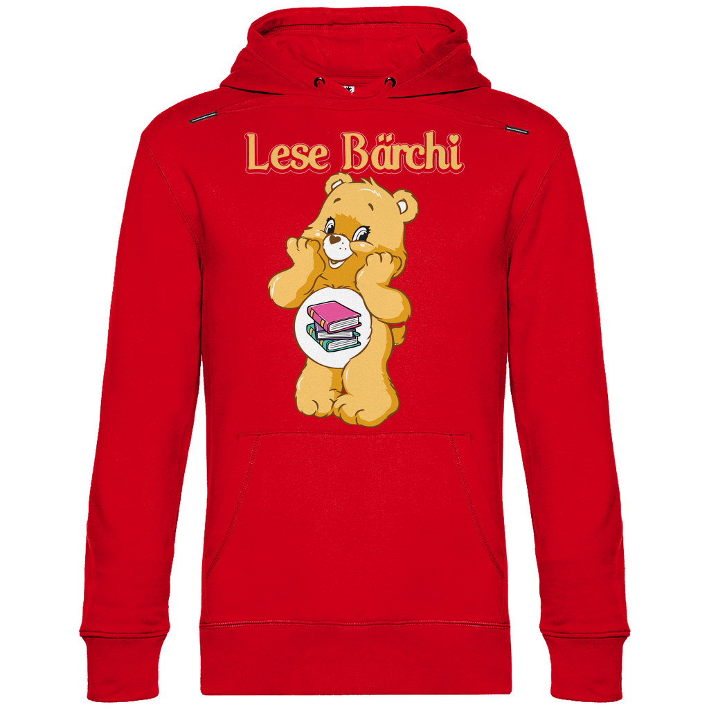 Lese Bärchi - Glücksbärchi - Unisex Hoodie Red