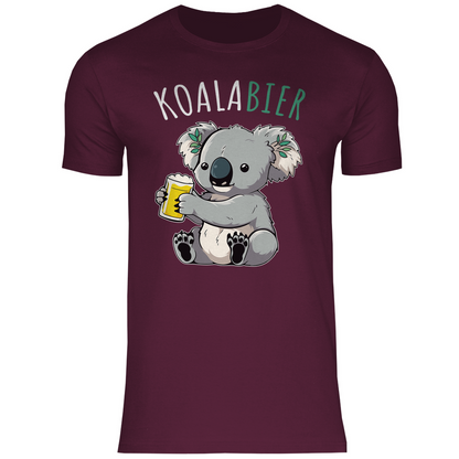 Koalabier - Herren Shirt Burgundy