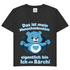 Damen V-Neck T-Shirt Menschenkostüm eigentlich bin ich ein Bärchi Black
