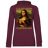D´Lisl hod gmoand a Hoibe gehd oiwei - Damen Hoodie Wine