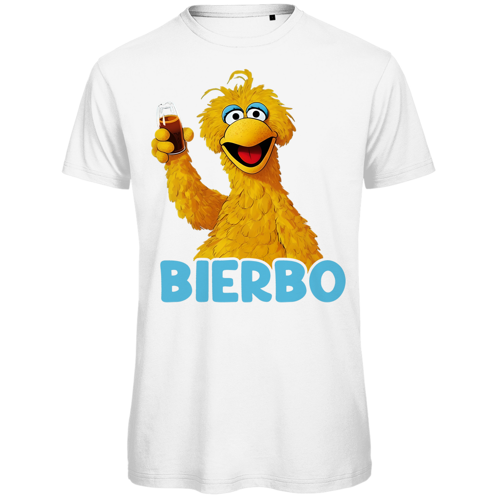 Bierbo Bibo Bier Sesamstraße - Herren Premium Bio T-Shirt White