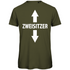 Zweisitzer - Herren Premium Bio T-Shirt Khaki