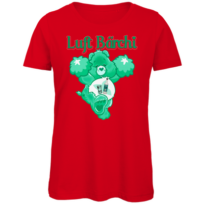 Luft Bärchi - Glücksbärchi - Damen Premium Bio T-Shirt Red