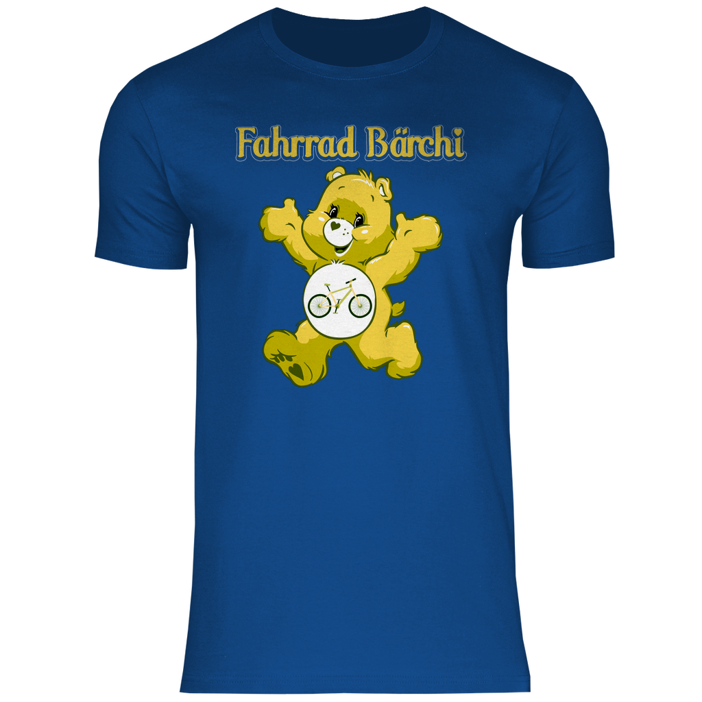 Fahrrad Bärchi - Glücksbärchi - Herren Shirt Royal Blue