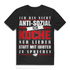 Ich koche lieber statt zu reden – Lustiges Koch Shirt Männer Anti Sozial Design Black