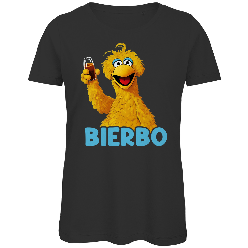 Sesamstraße - Bibo Bierbo - Damen Premium Bio T-Shirt Black