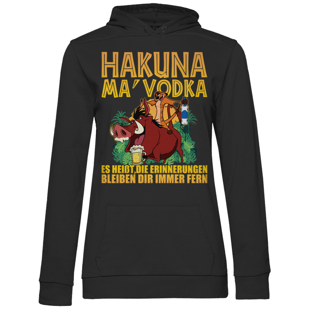 Hakuna Ma Vodka Timon und Pumbaa - Damen Hoodie