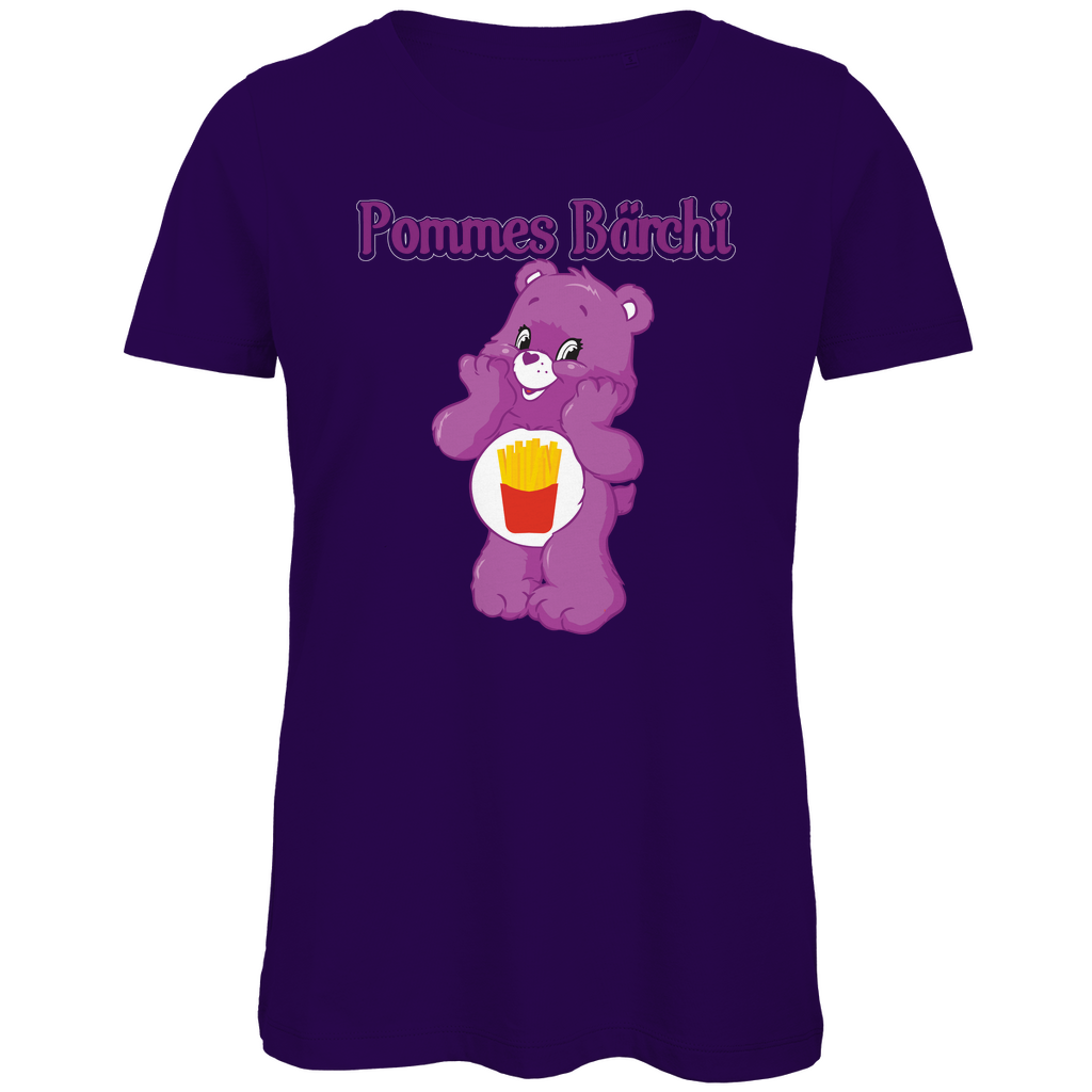 Pommes Bärchi - Glücksbärchi - Damen Premium Bio T-Shirt